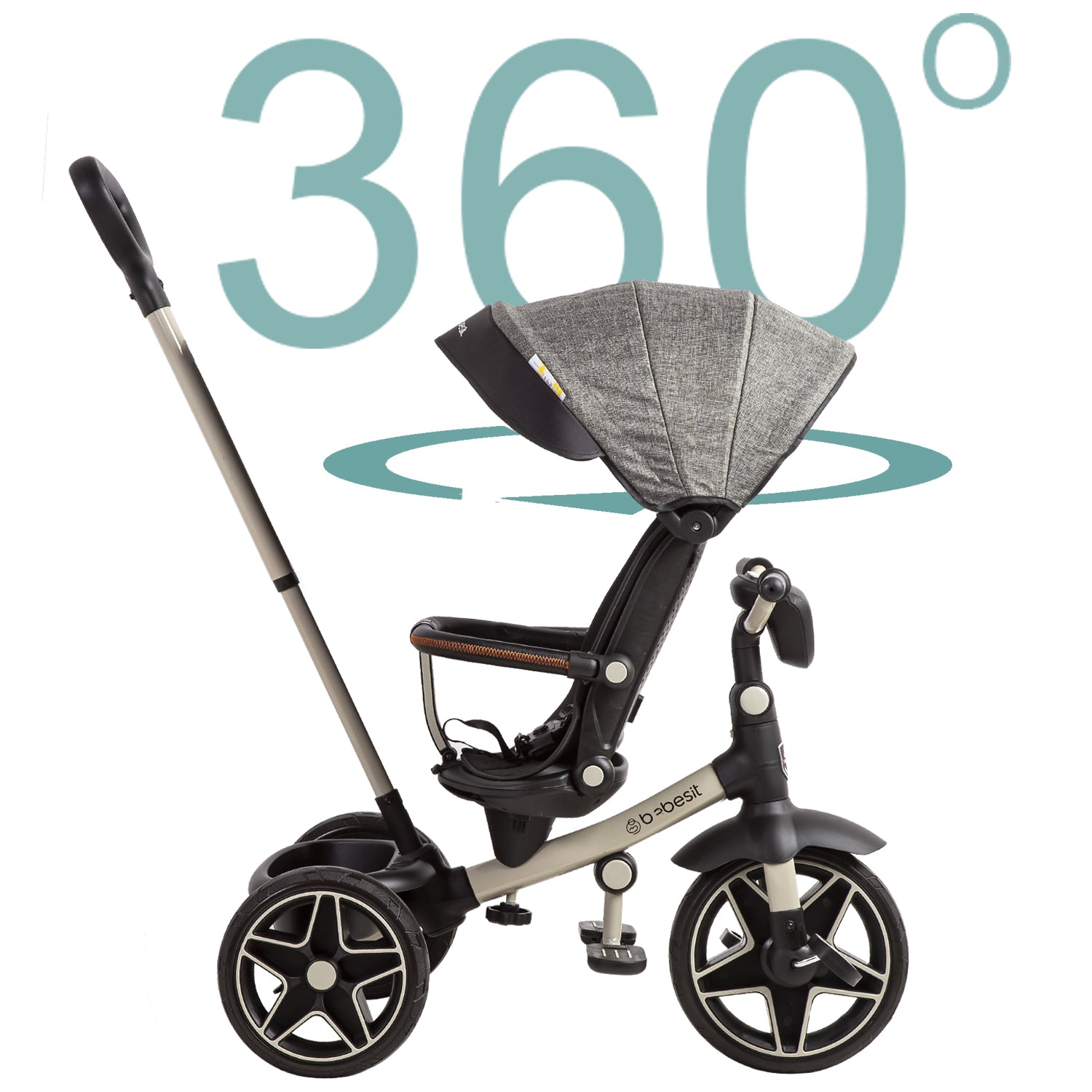 Triciclo Explorer Gris