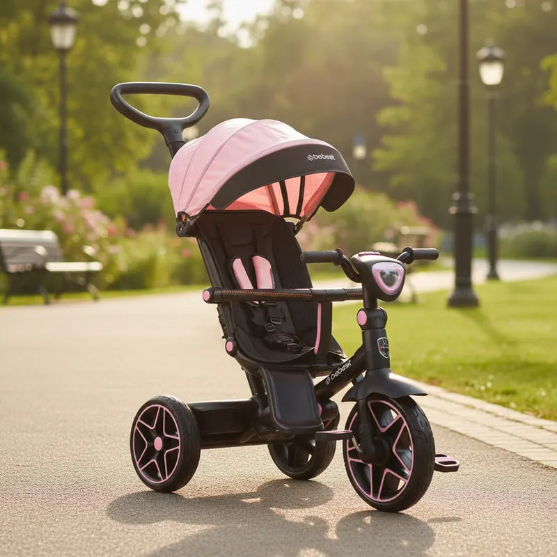 Triciclo Infantil Explorer Rosado Bebesit