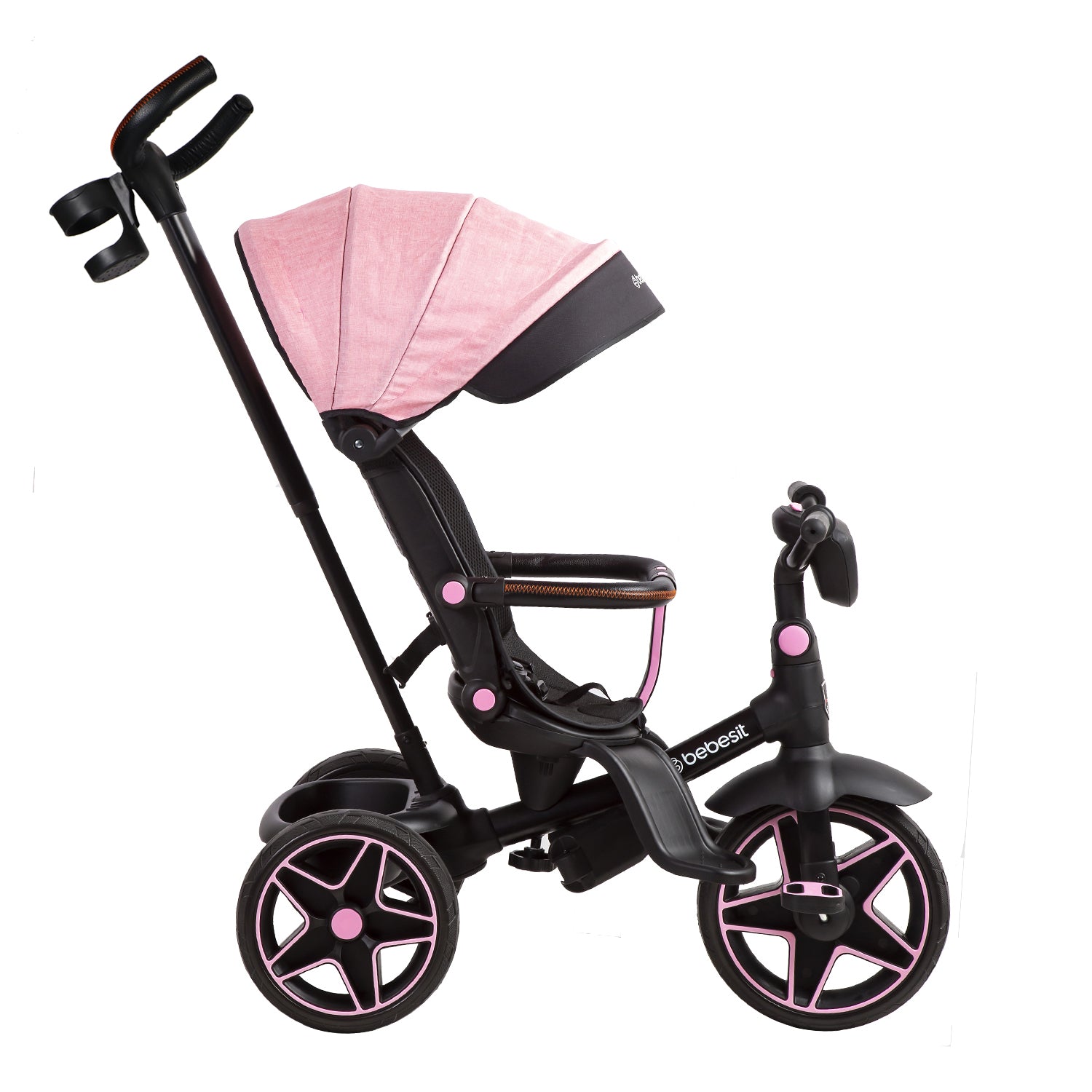 Triciclo Infantil Explorer Rosado Bebesit