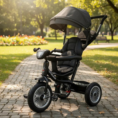 Triciclo Paseo Infantil 360 1326 LX Negro Bebesit