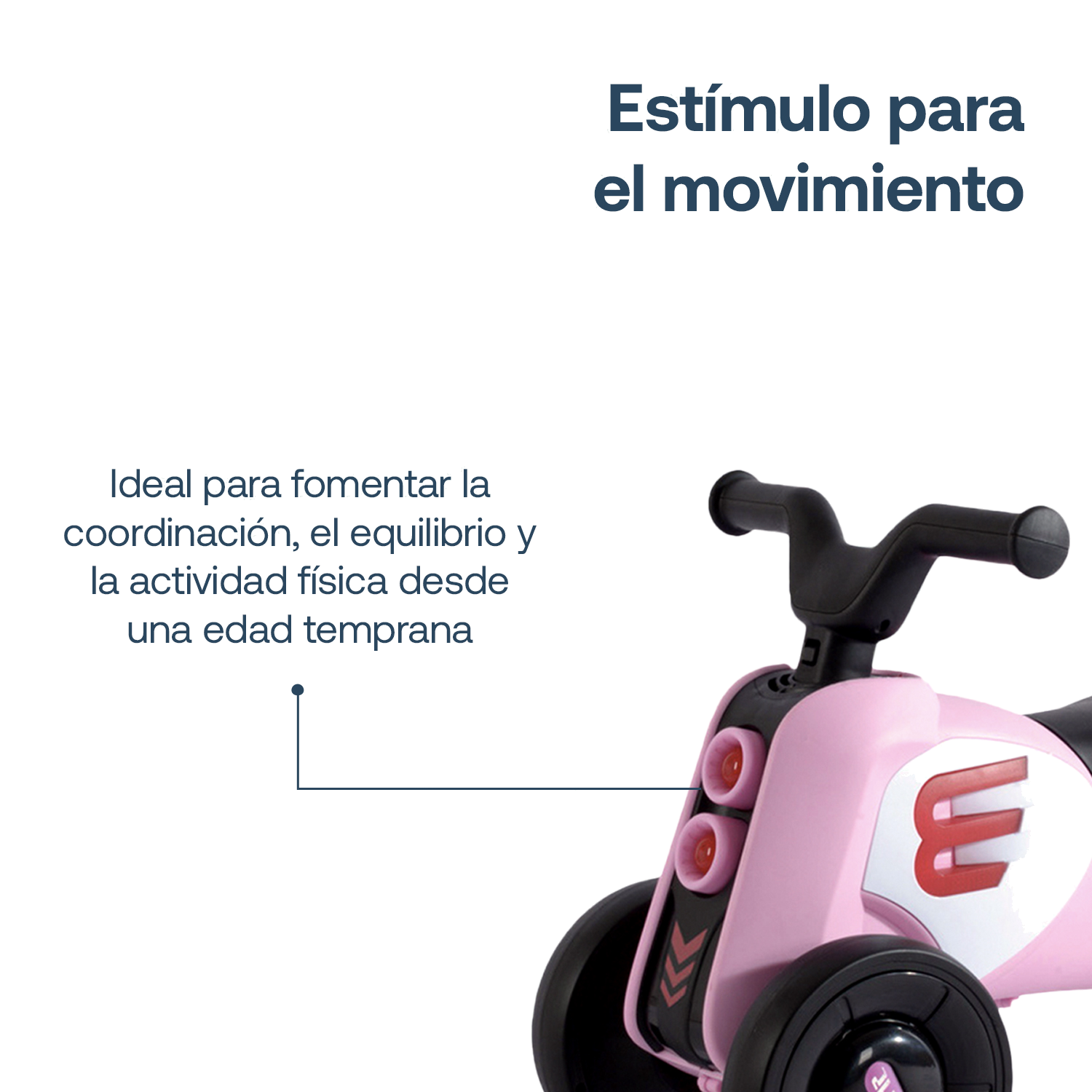 Corre Pasillo Ride Rosa Bebesit