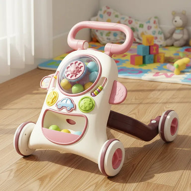 Corre Pasillo Caminador 2 en 1 Rosado