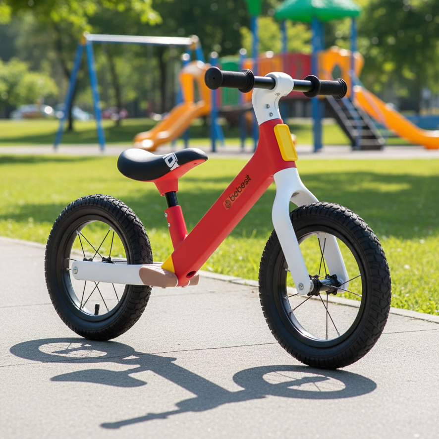 Bicicleta De Equilibrio Aprendizaje Neo Rojo Bebesit