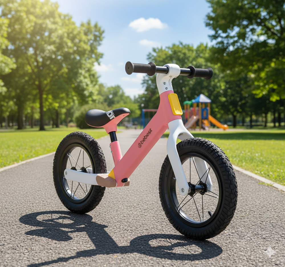 Bicicleta De Equilibrio Aprendizaje Neo Rosa Bebesit