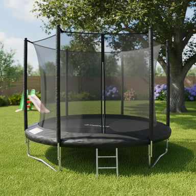Cama Elástica Trampolín 2,4 mt + Escalera y Malla Seguridad