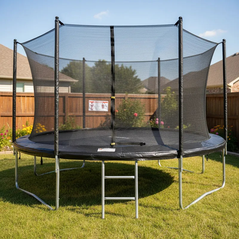 Cama Elástica Trampolín 4,27 mt + Escalera y Malla Seguridad