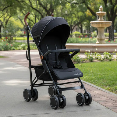 Coche Paragua Magic Ride Fiesta Negro Bebesit