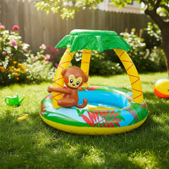 Piscina Infantil Inflable Selva Parasol Be Splash