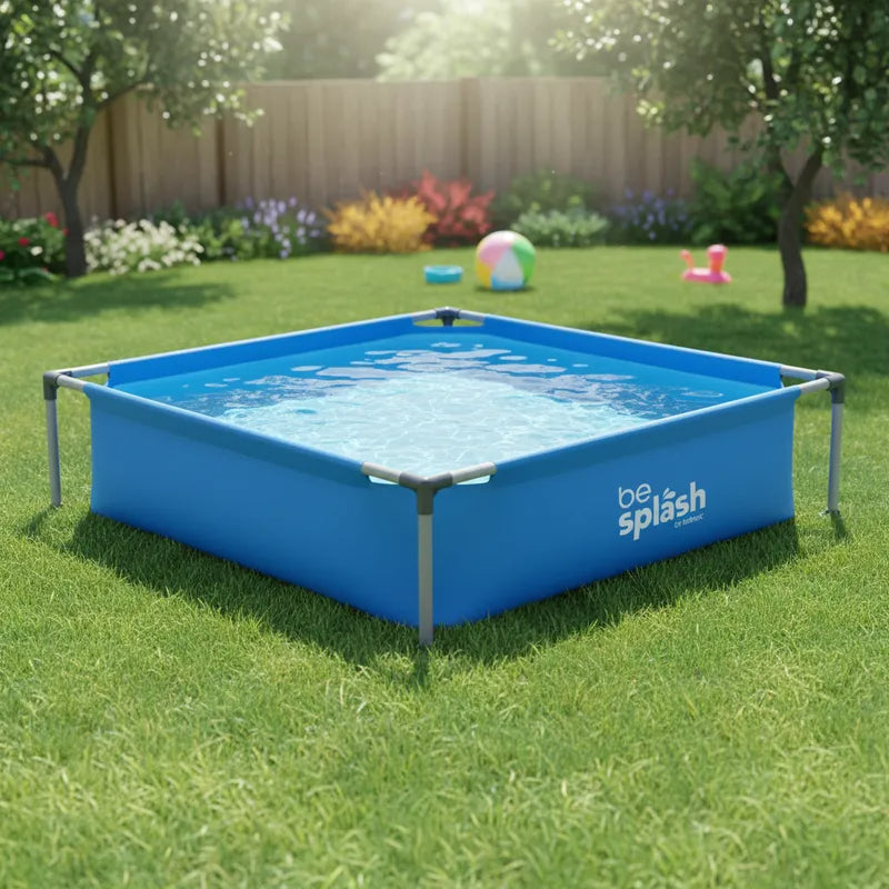 Piscina Estructural infantil de bebé 152x152x33cm BeSplash
