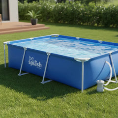 Piscina Estructural con Bomba y Cobertor 300x207x65cm BeSplash
