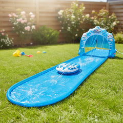 Deslizador Acuático Infantil Waterslide Ice Azul