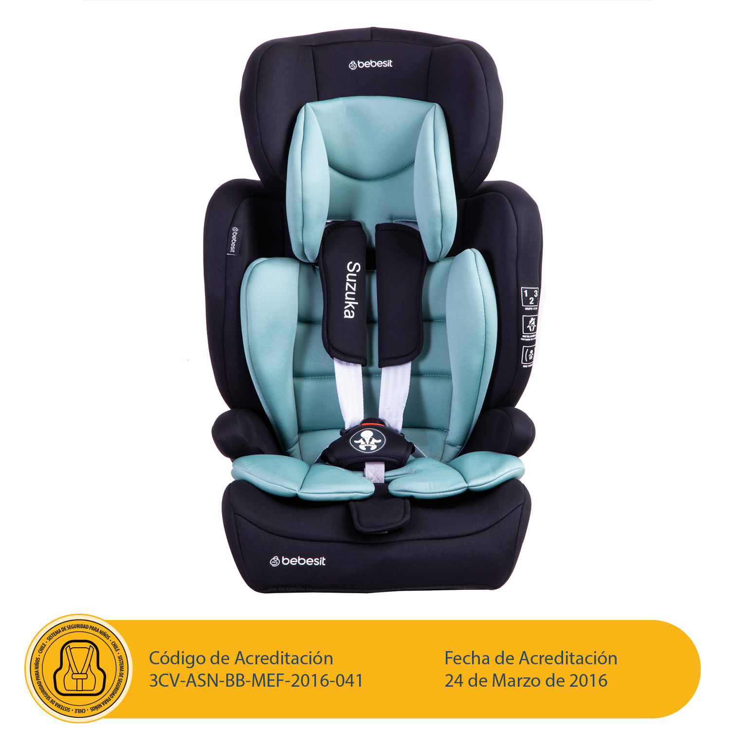 Silla de Auto Butaca Suzuka Verde