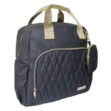 Mochila Maternal Premium Black Gold