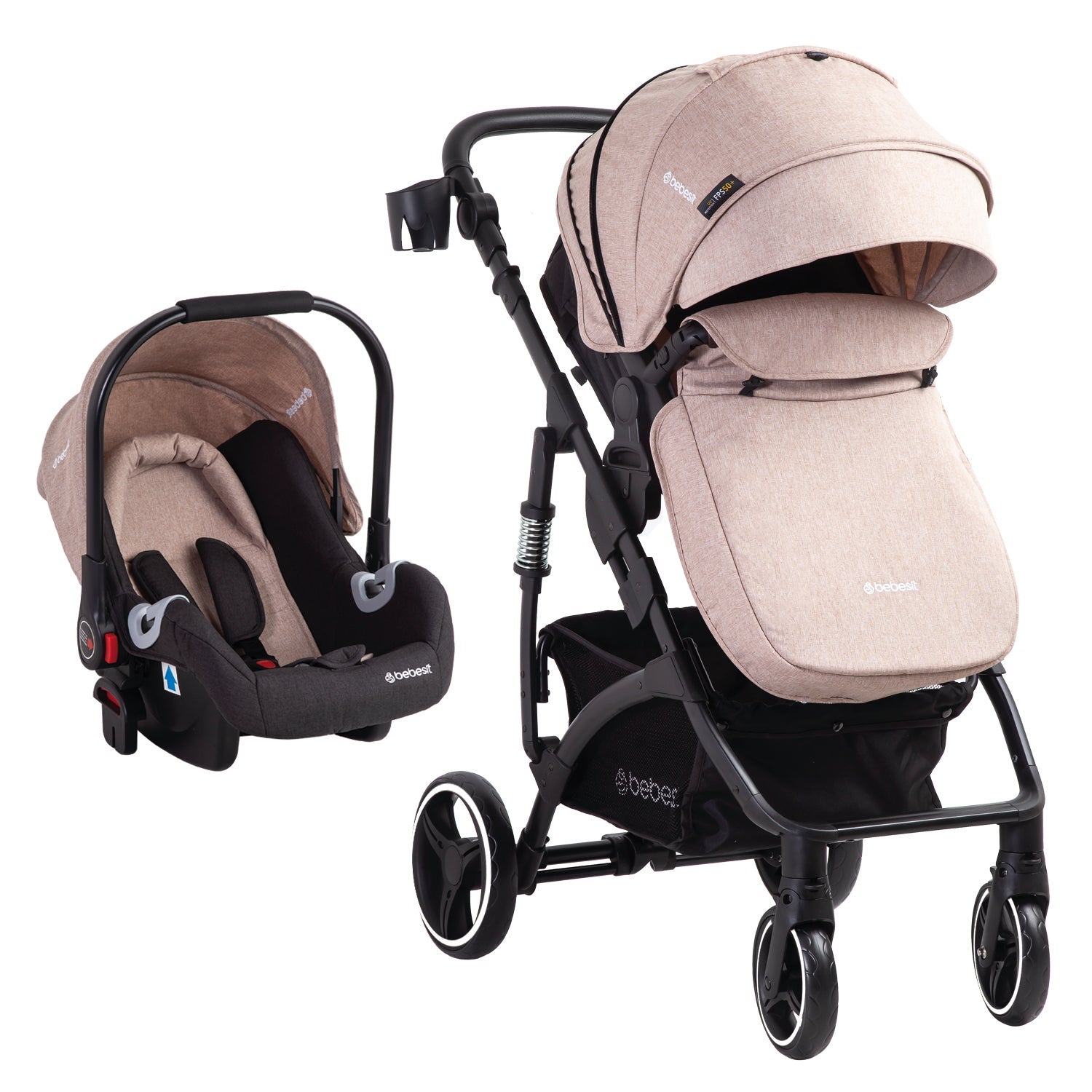 Coche Cuna travel system Explorer LX Beige