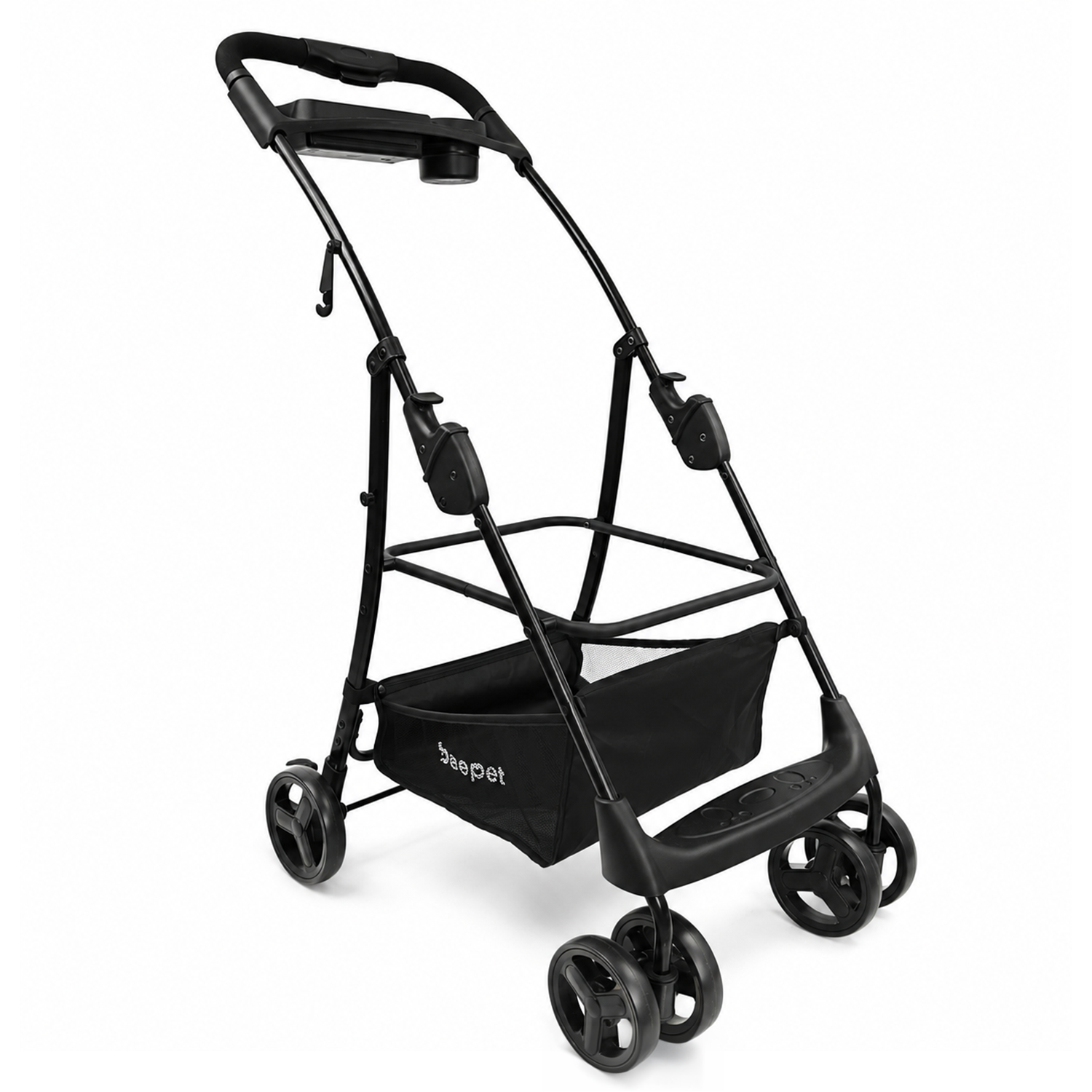 Coche Paseo Mascota Triptail Iso Base Negro BeePet