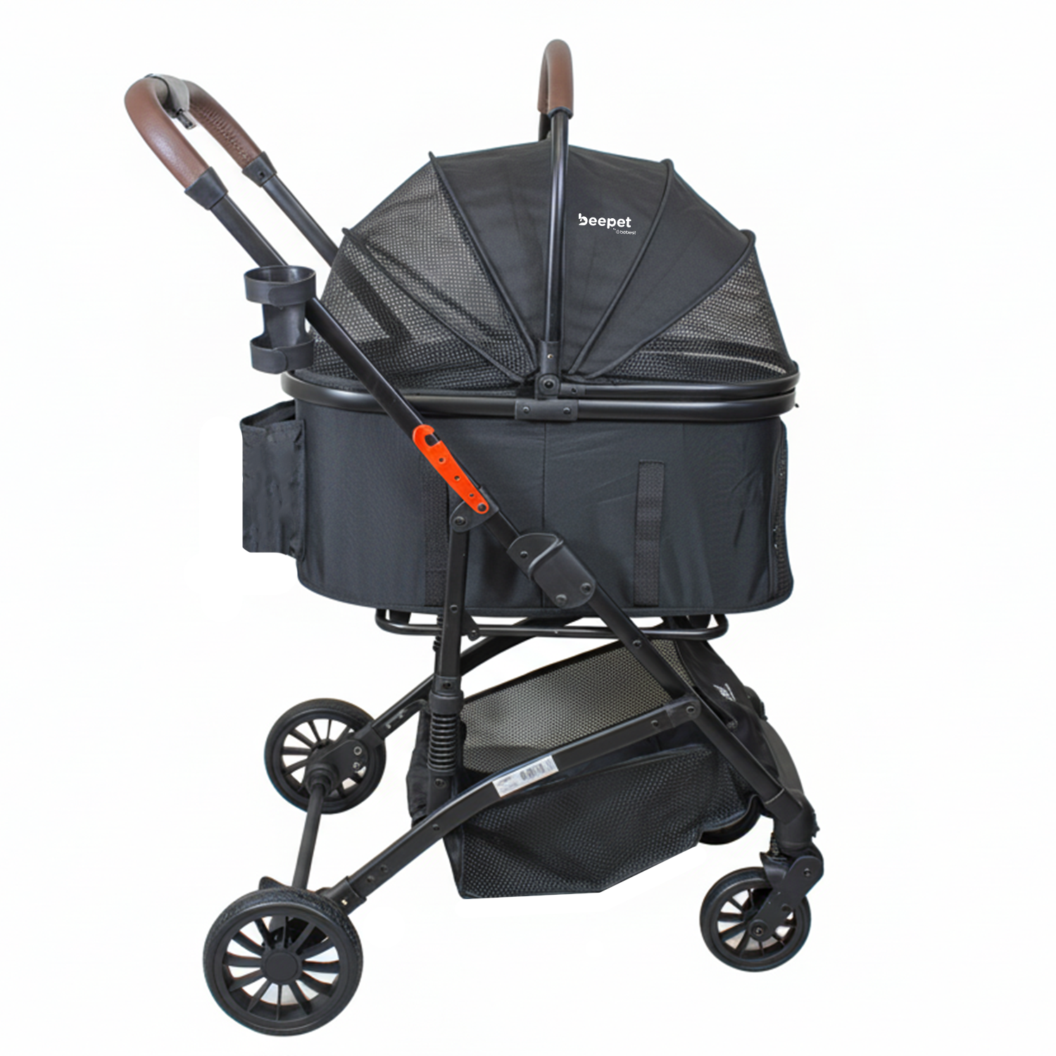 Coche para Mascotas Premium Maine Negro