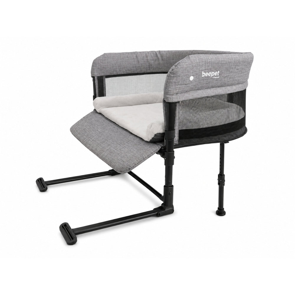 Cama Colecho para Mascotas Happy Gris Ergonómico BeePet