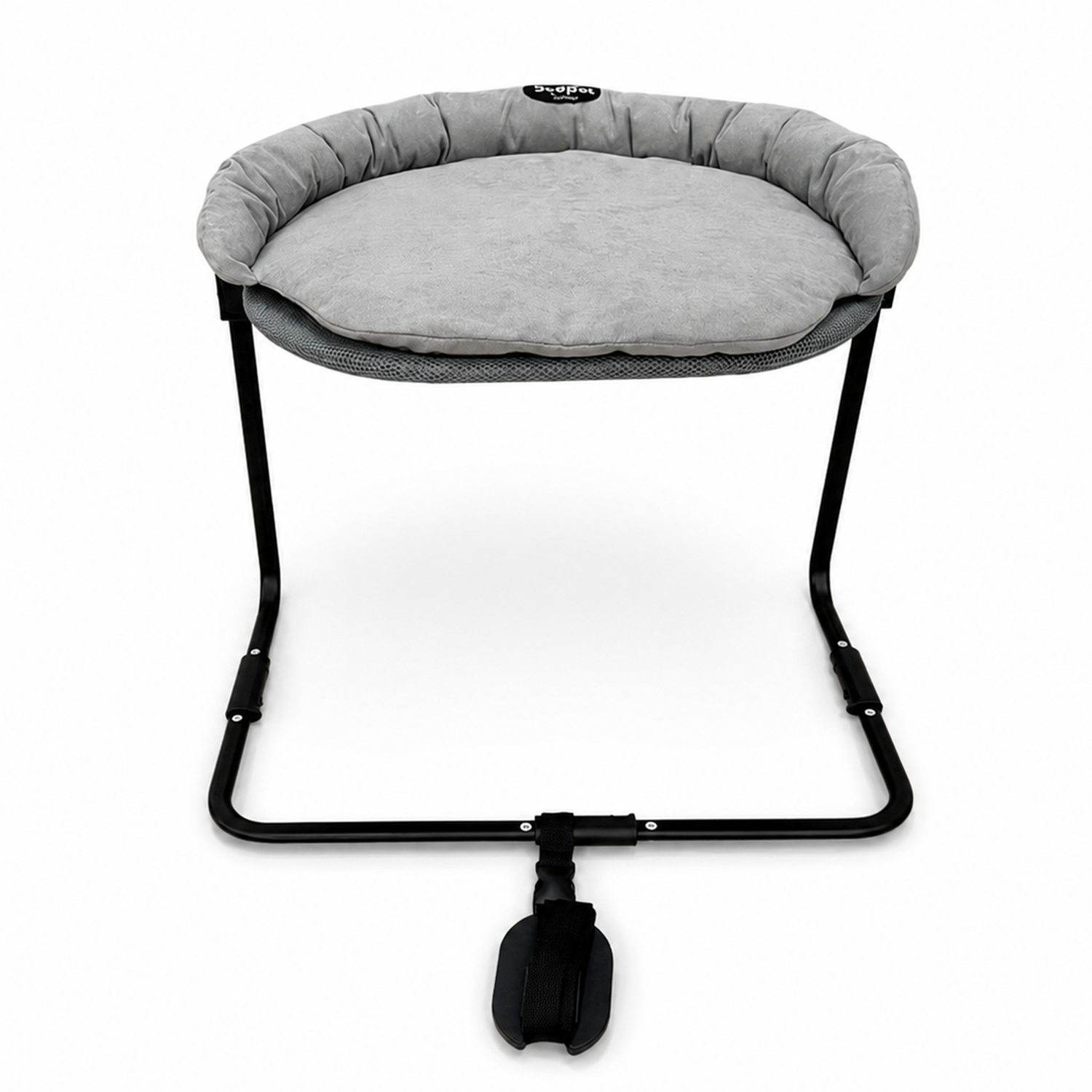 Cama Colecho para Mascotas Oval Relax Gris BeePet