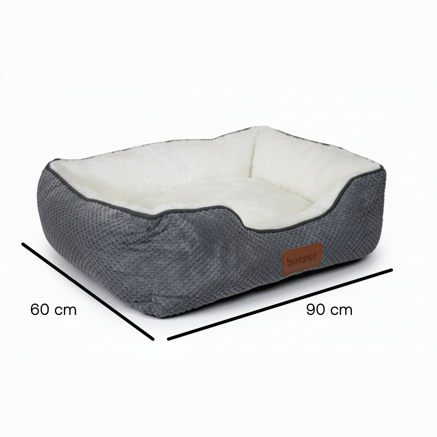 Cama para Mascotas Pawzen Ortopédica L90x60