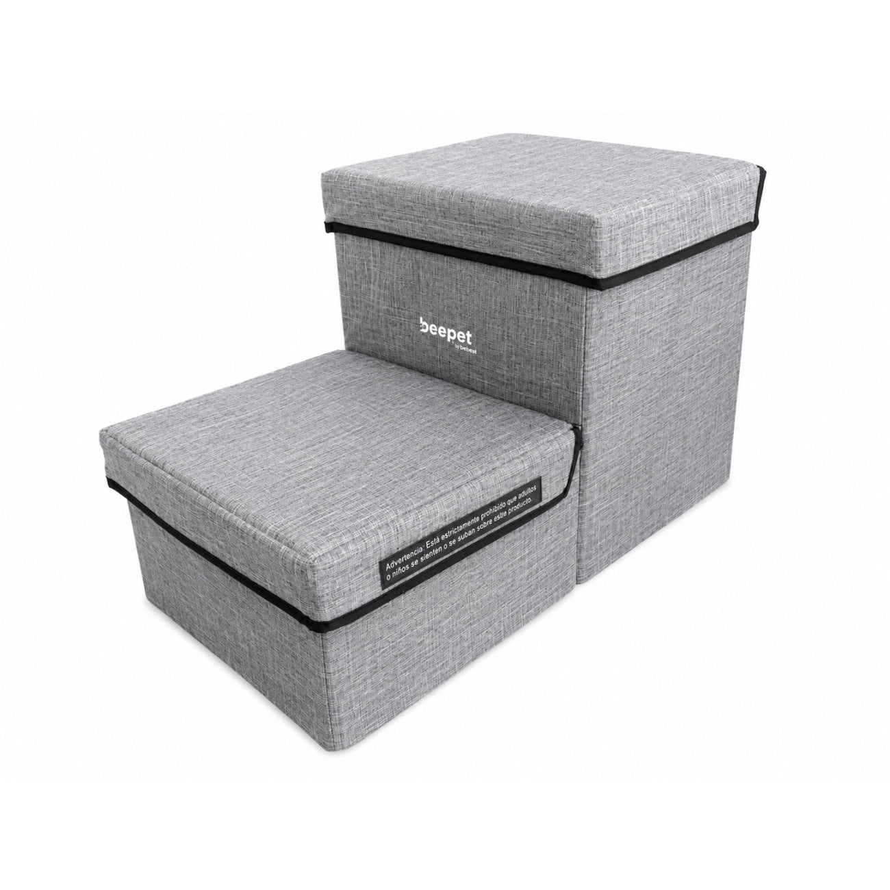 Escalera Doble para Mascotas Stair Gris BeePet