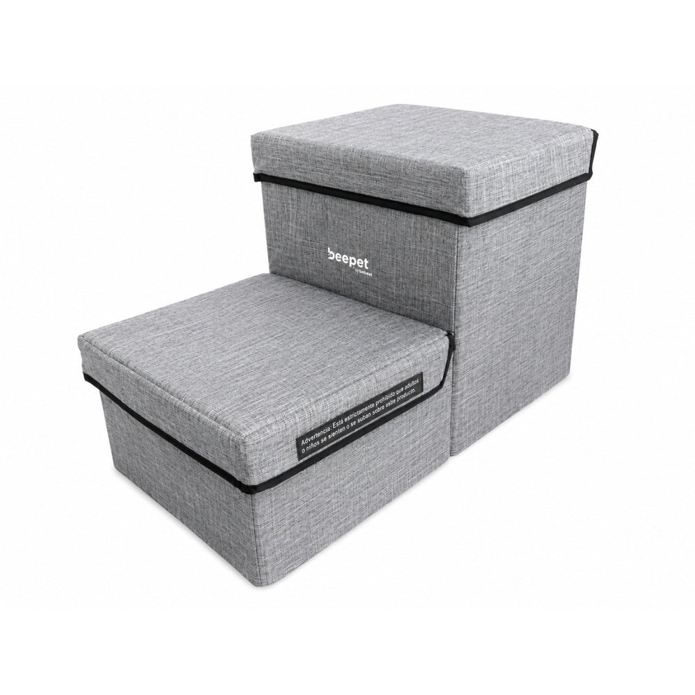 Escalera Doble para Mascotas Stair Gris BeePet