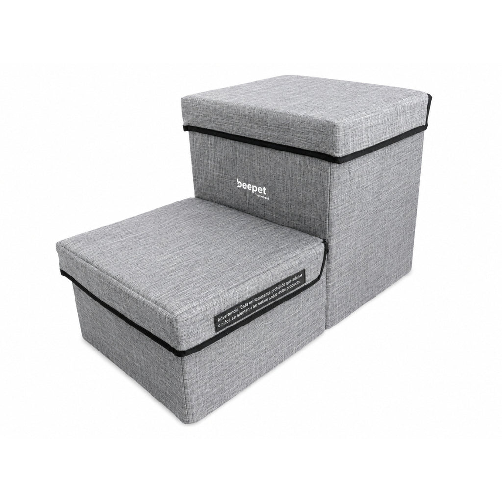 Escalera Doble para Mascotas Stair Gris BeePet
