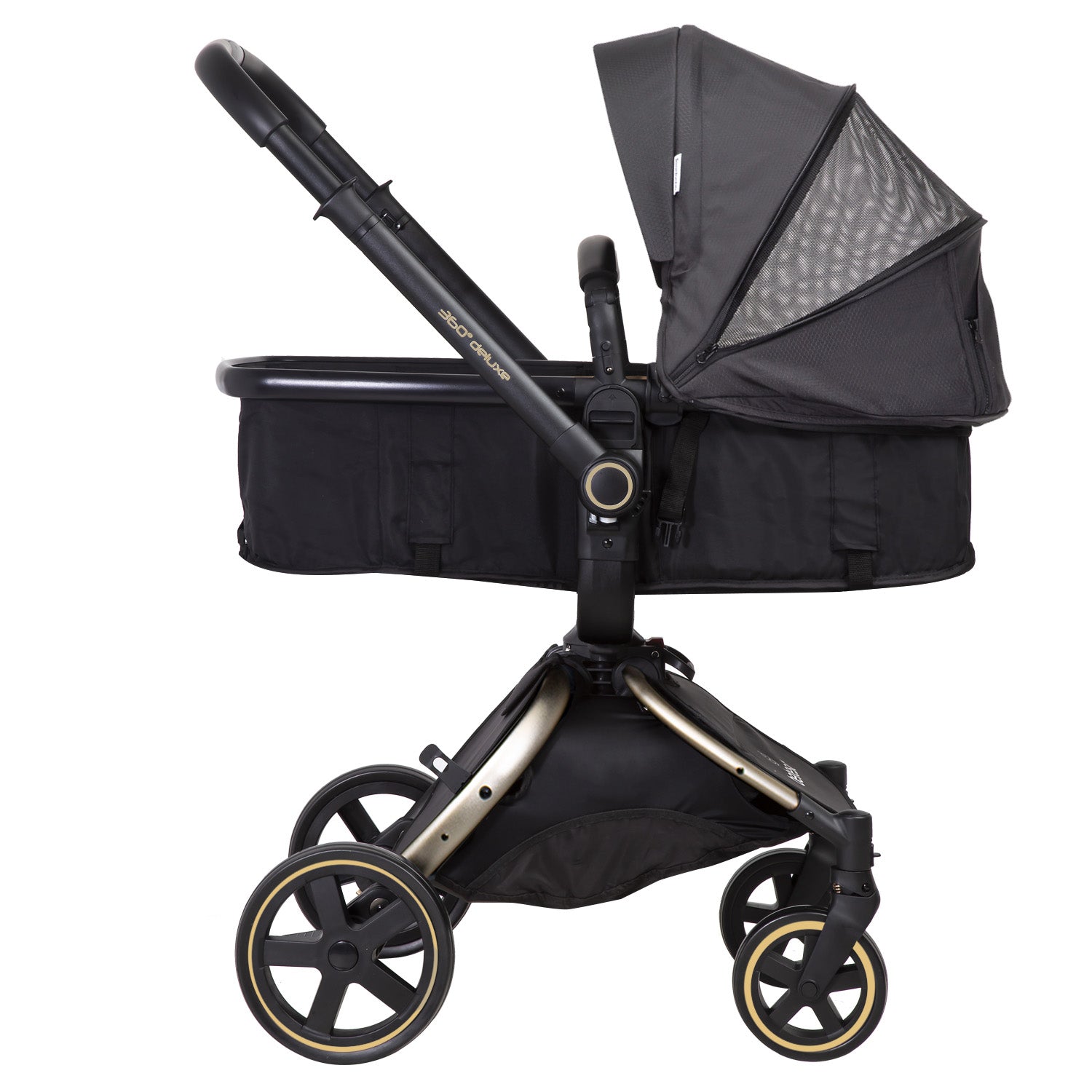 Coche Cuna Travel System Deluxe 360° SX Dorado Bebesit