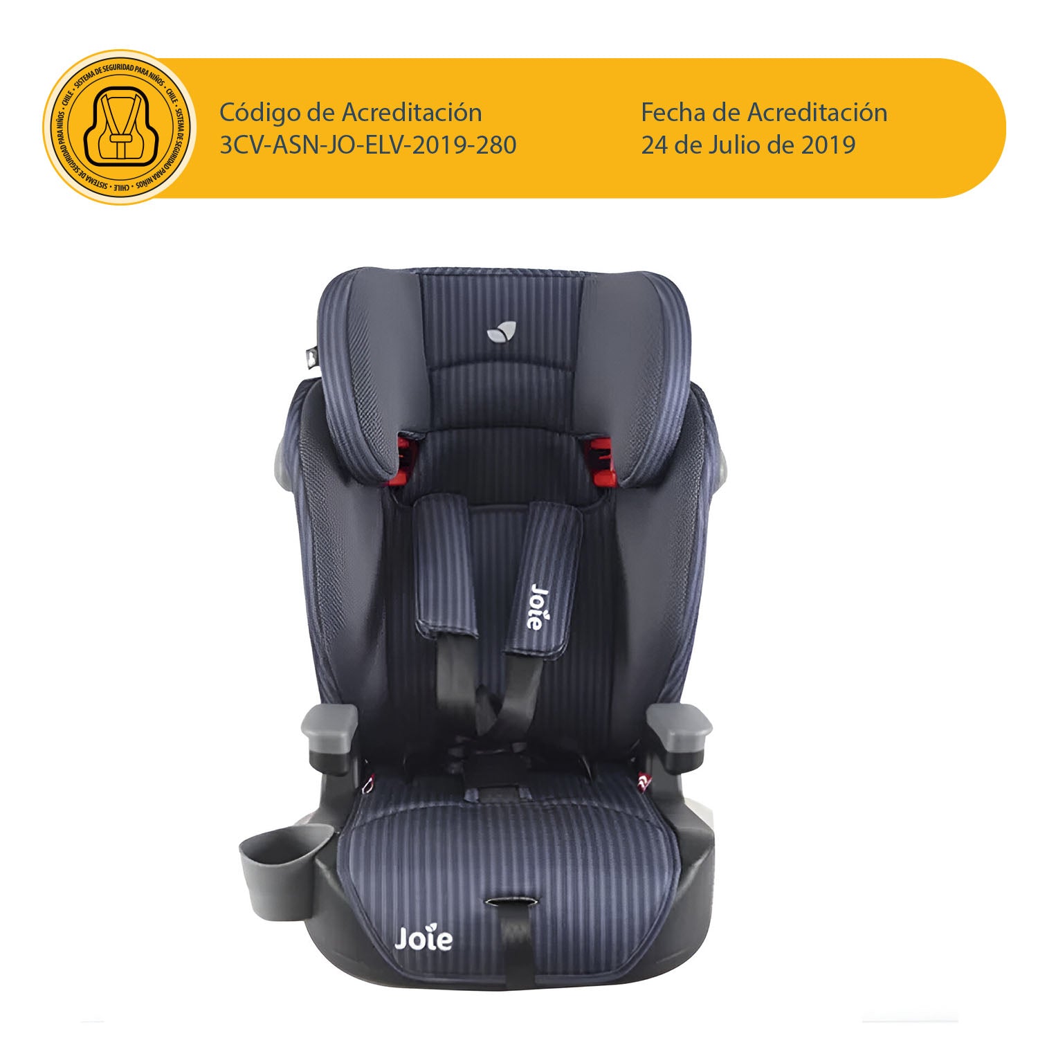 Silla de Auto Butaca Elevate Azul Stripe Joie
