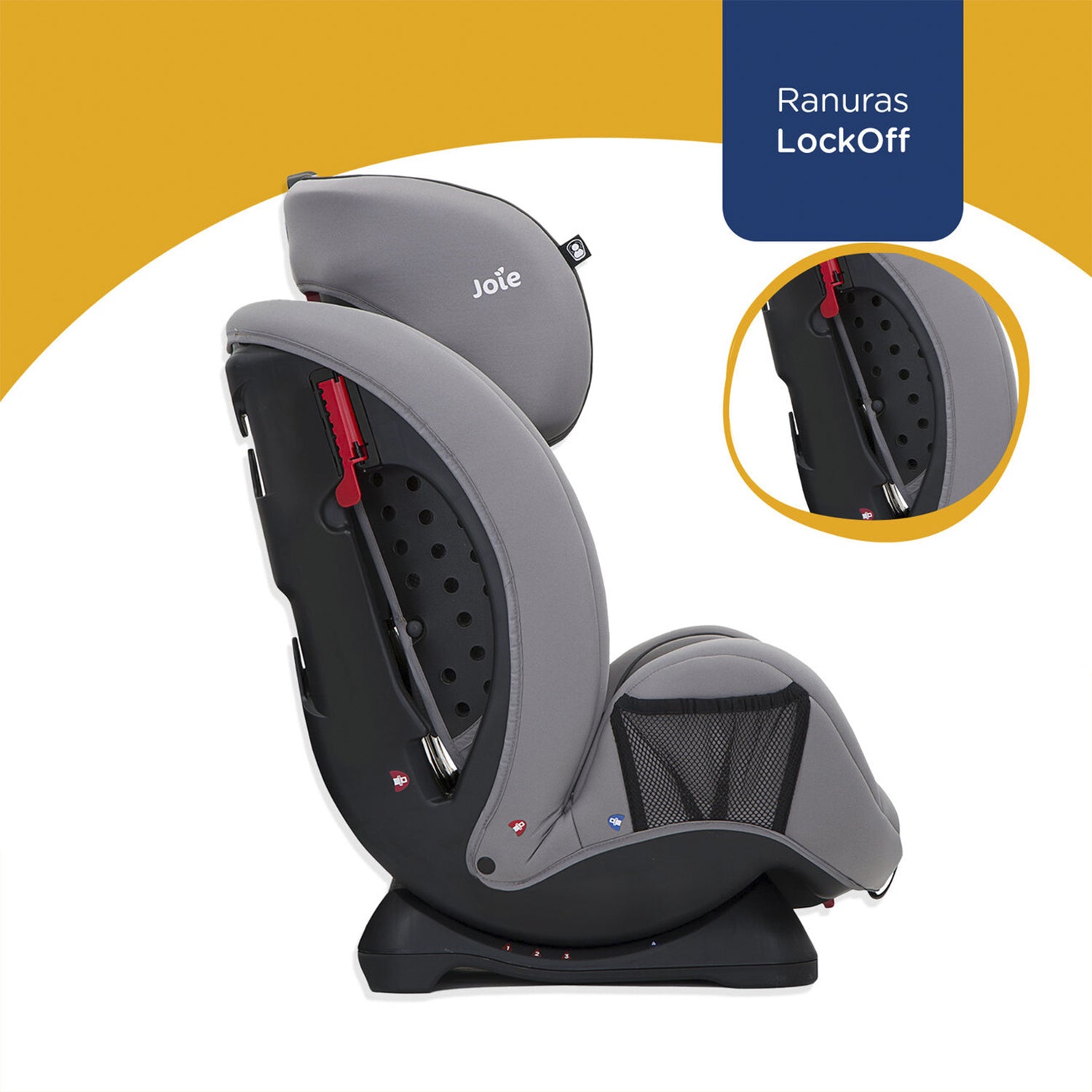 Silla de Auto Convertible Stages Gray Flannel