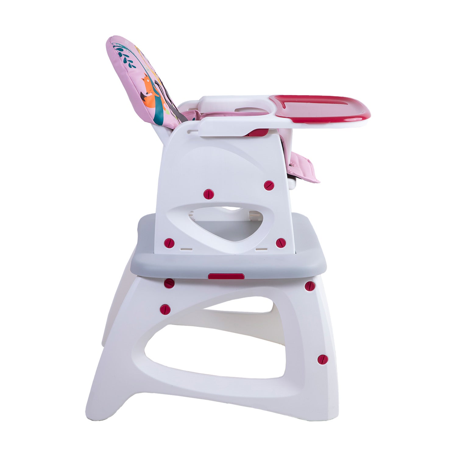 Silla de Comer Escritorio Balancin Eat&Swing Rosada Bebesit