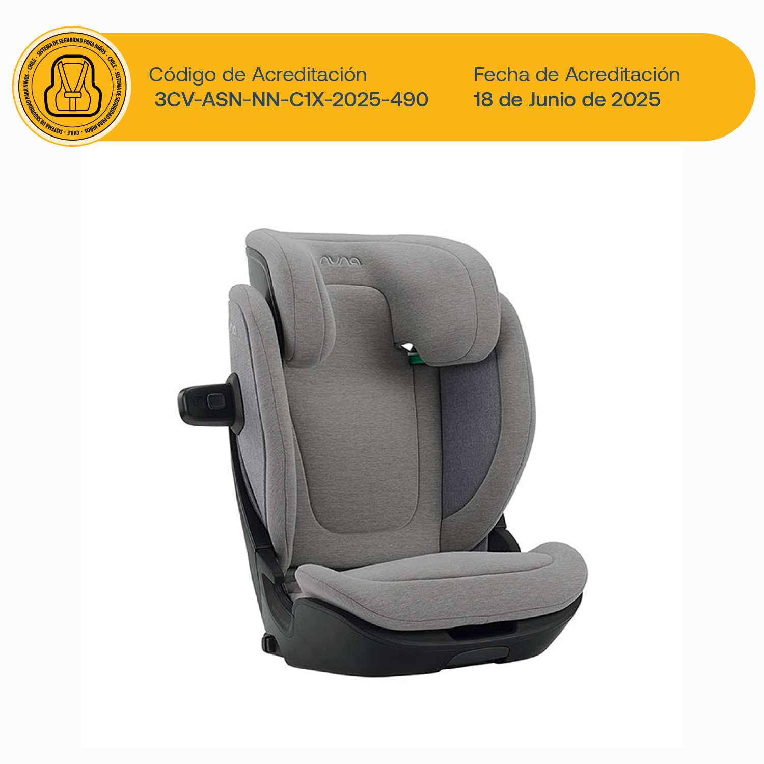 Silla de Auto Butaca Aace Lx Frost Nuna