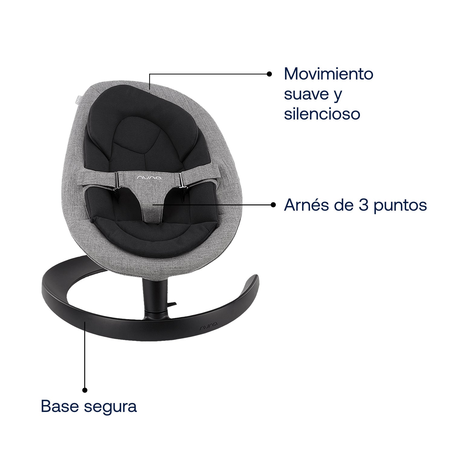 Baby Bouncer Leaf Grow Ink Nuna