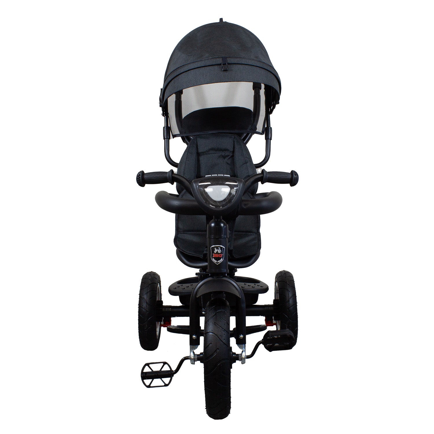 Triciclo Paseo Infantil 360 1326 LX Negro Bebesit