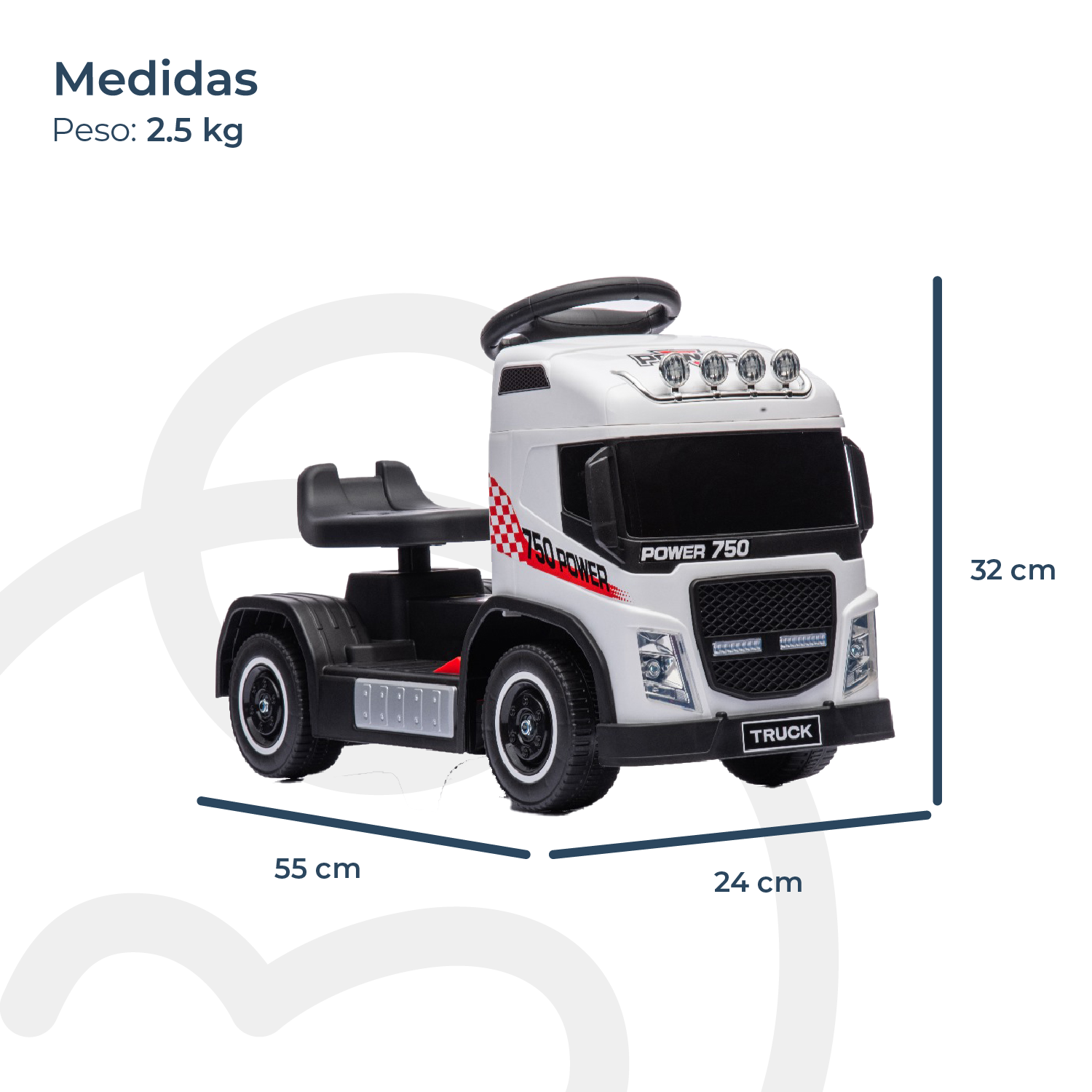 Corre Pasillo Caminador Camión Policía