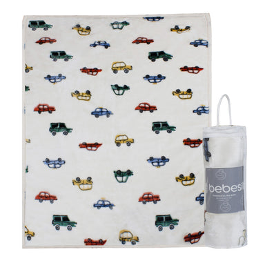 Frazada Ultra Soft Auto 110x140cm Beige Be...