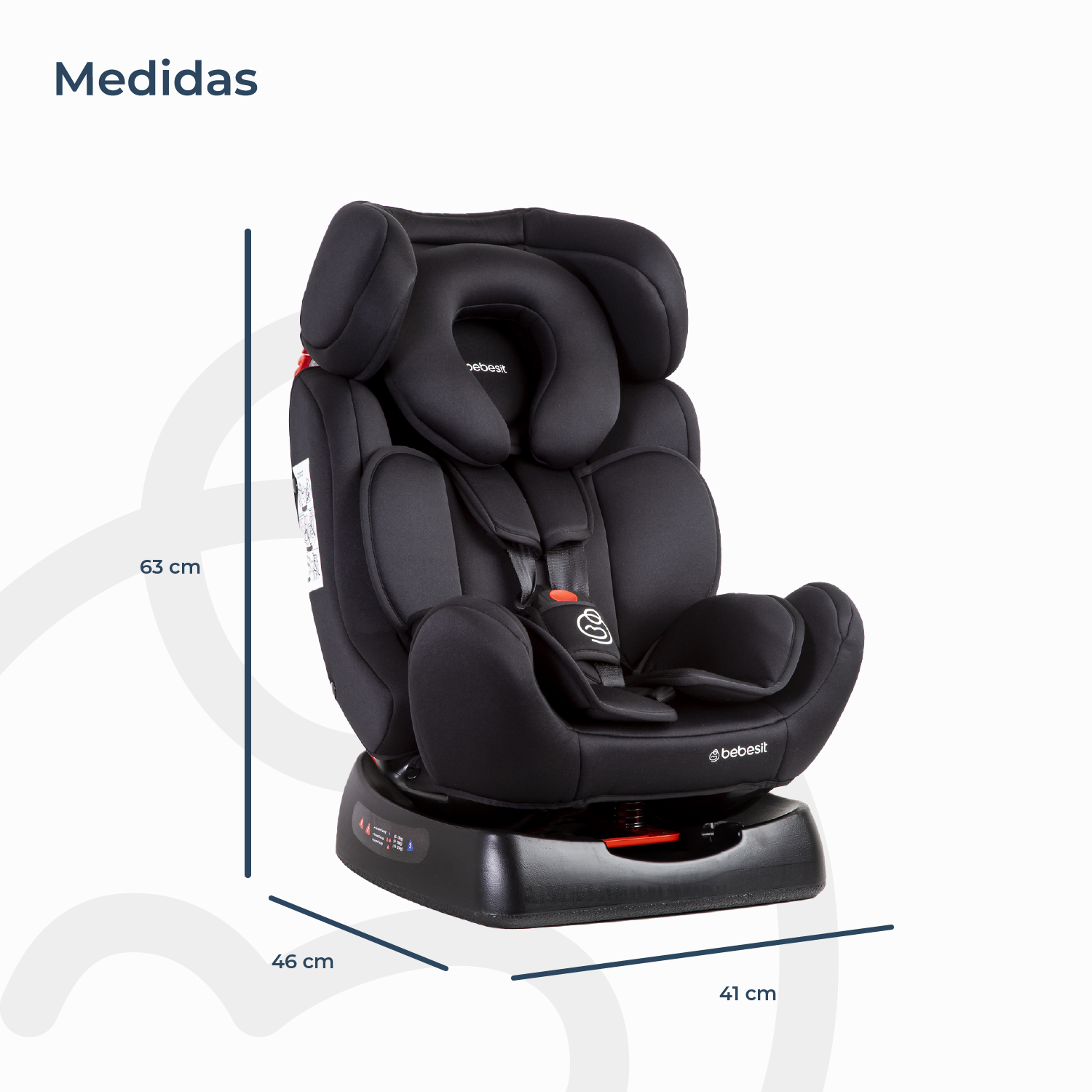 Silla de Auto Convertible Orbit LX Negro
