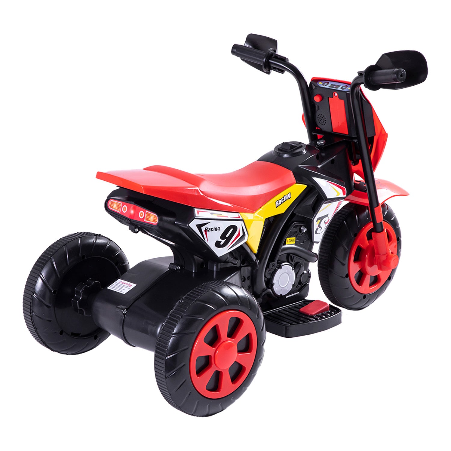 Moto Eléctrica Cross Rojo Bebesit