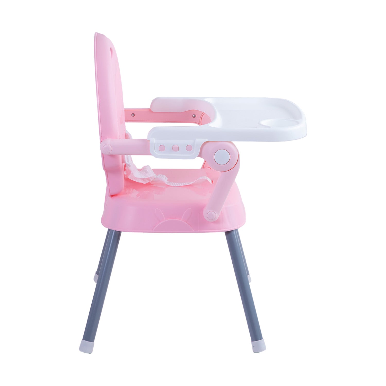 Silla de comer plegable portatil Bebe Niño Fold Rosa