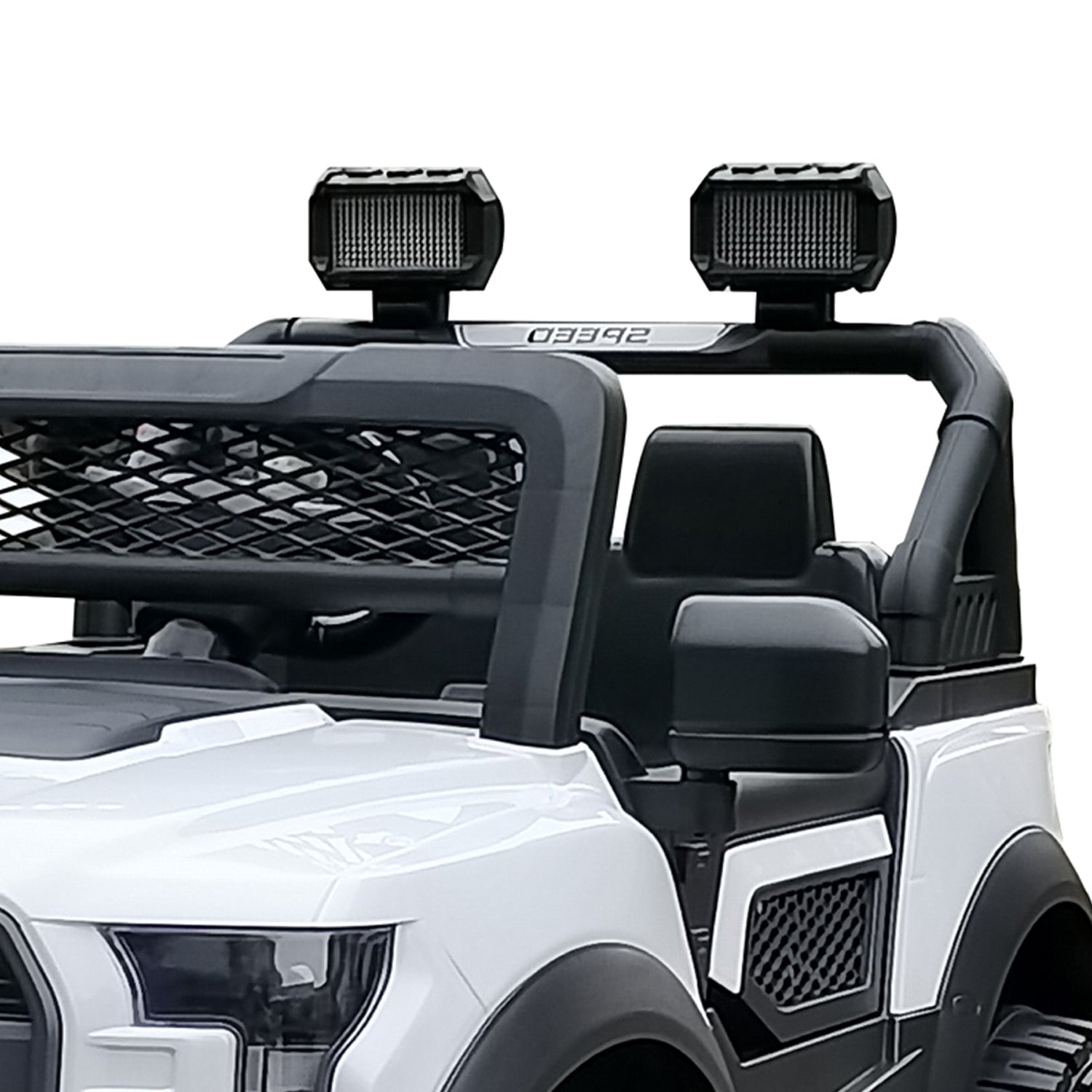 Camioneta Eléctrica FullExpedition Niño Niño Infantil Blanco