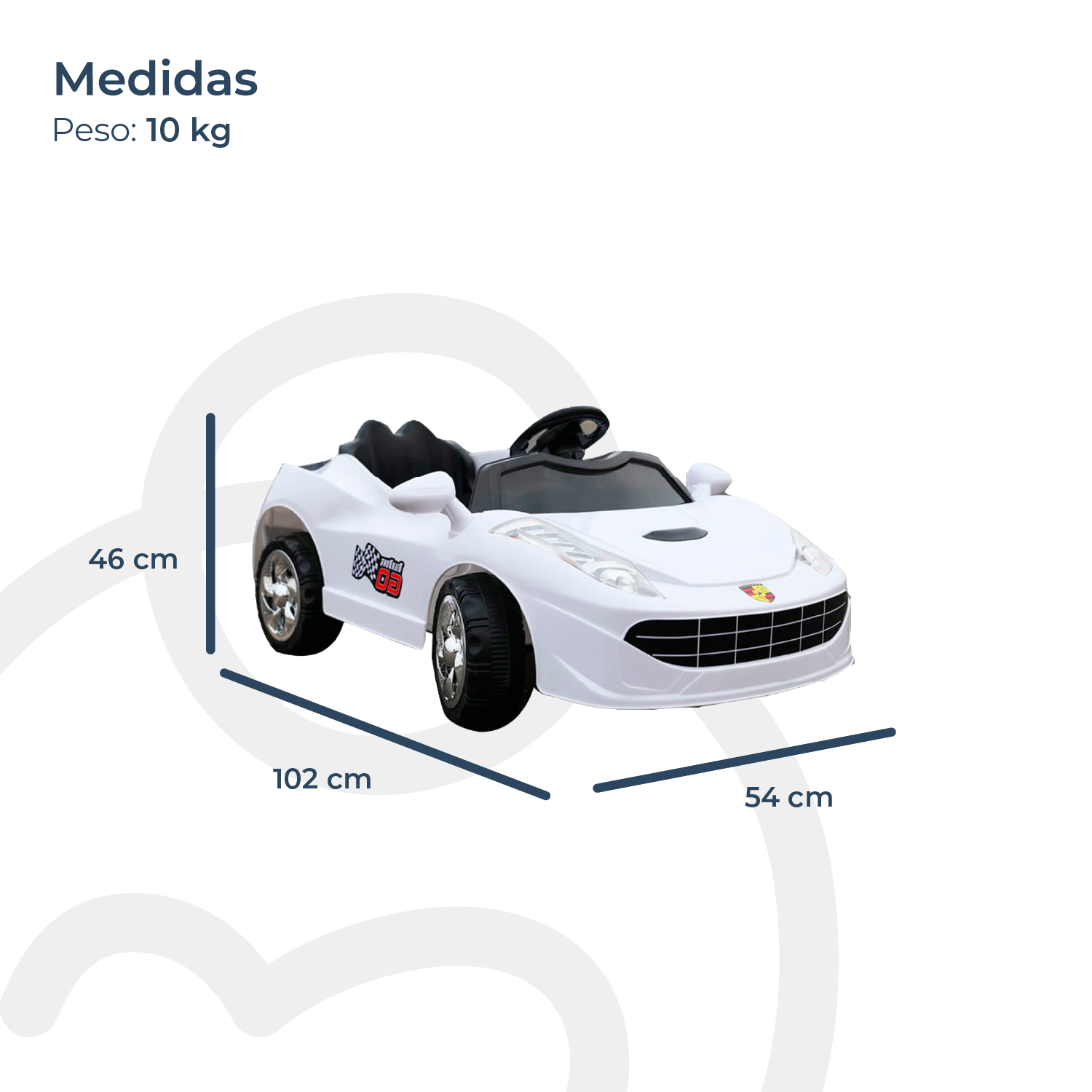 Auto Stingray Blanco