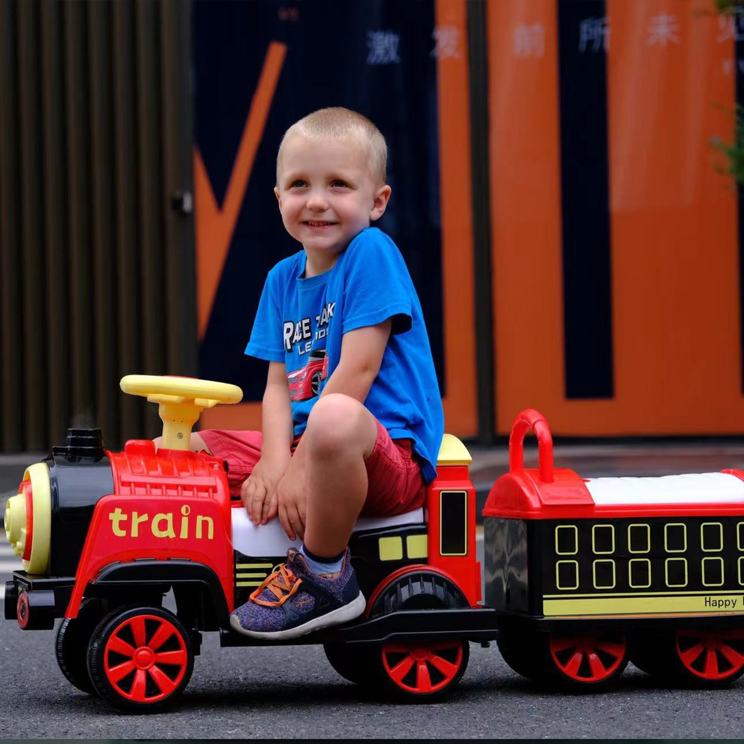 Tren Ferrocarril Rojo