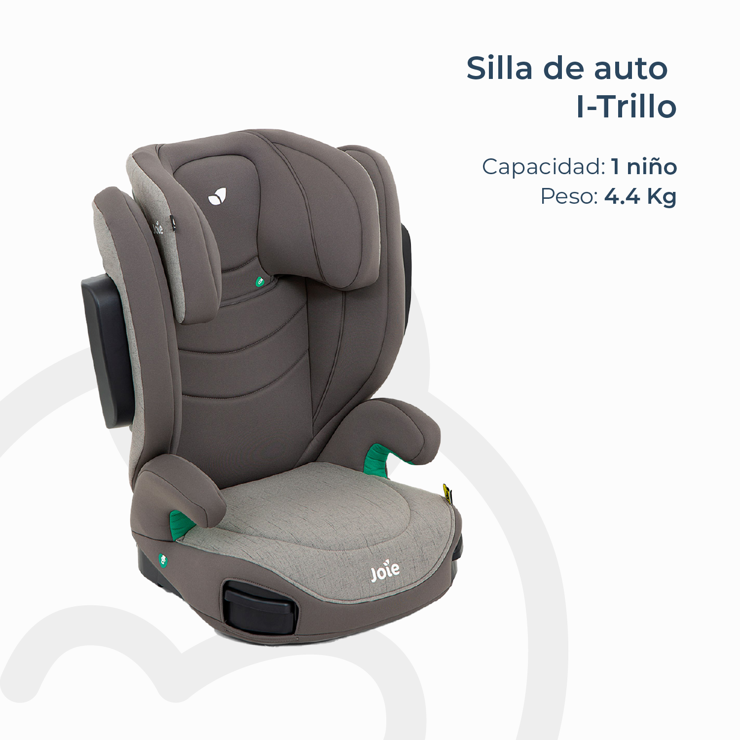 Silla de auto Butaca I-Trillo Dark Pewter