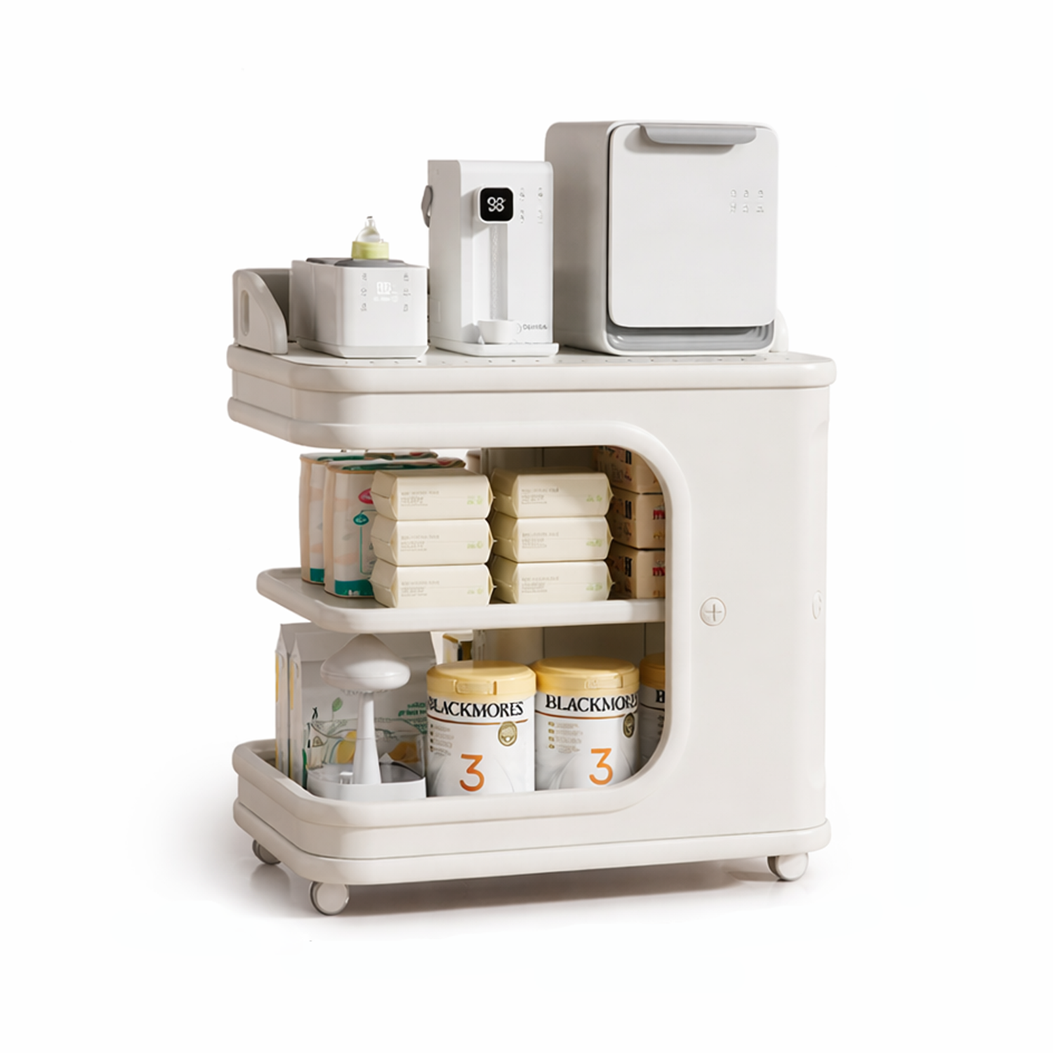 Mueble Organizador de Lactancia con Almacenamiento Space
