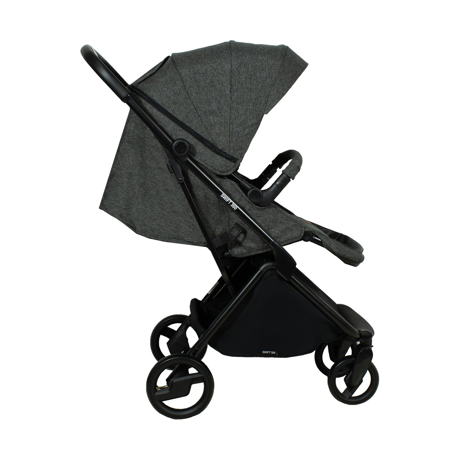 Coche Cuna travel system Swift 360 Gris