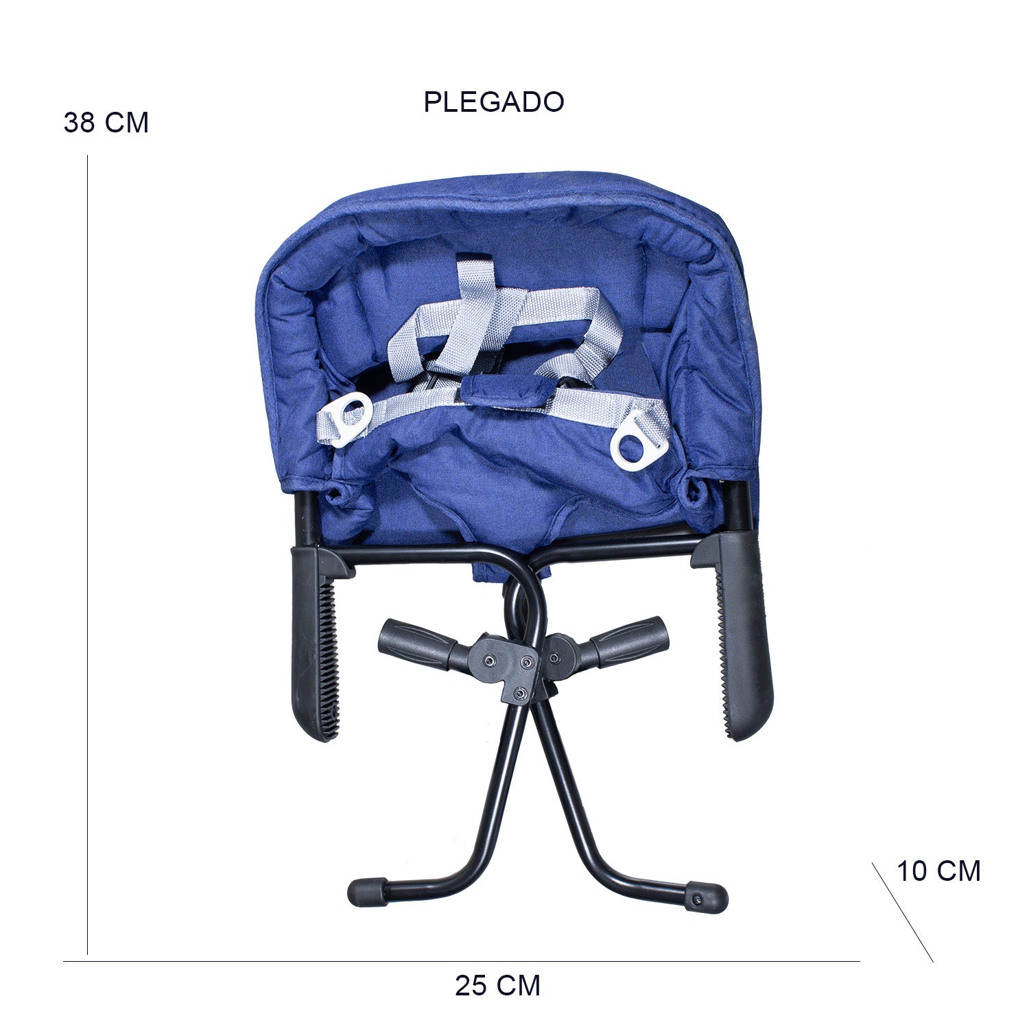 Silla de Comer Eat & Bear Azul Sujeción de Mesa Portable