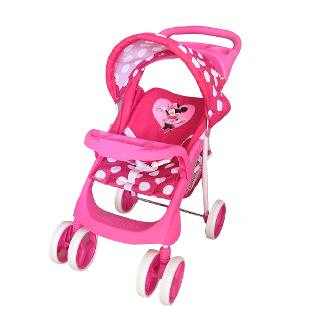 Juguete Muñeca Coche travel con cuna  Minie