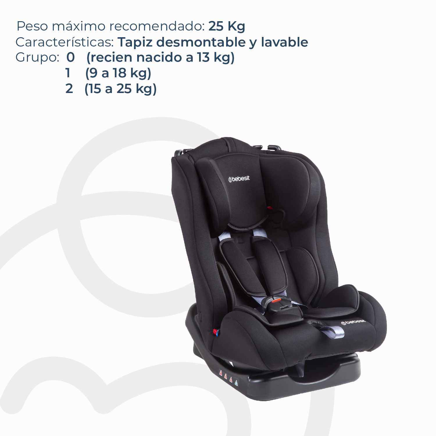 Silla de Auto Convertible Orbit Negra