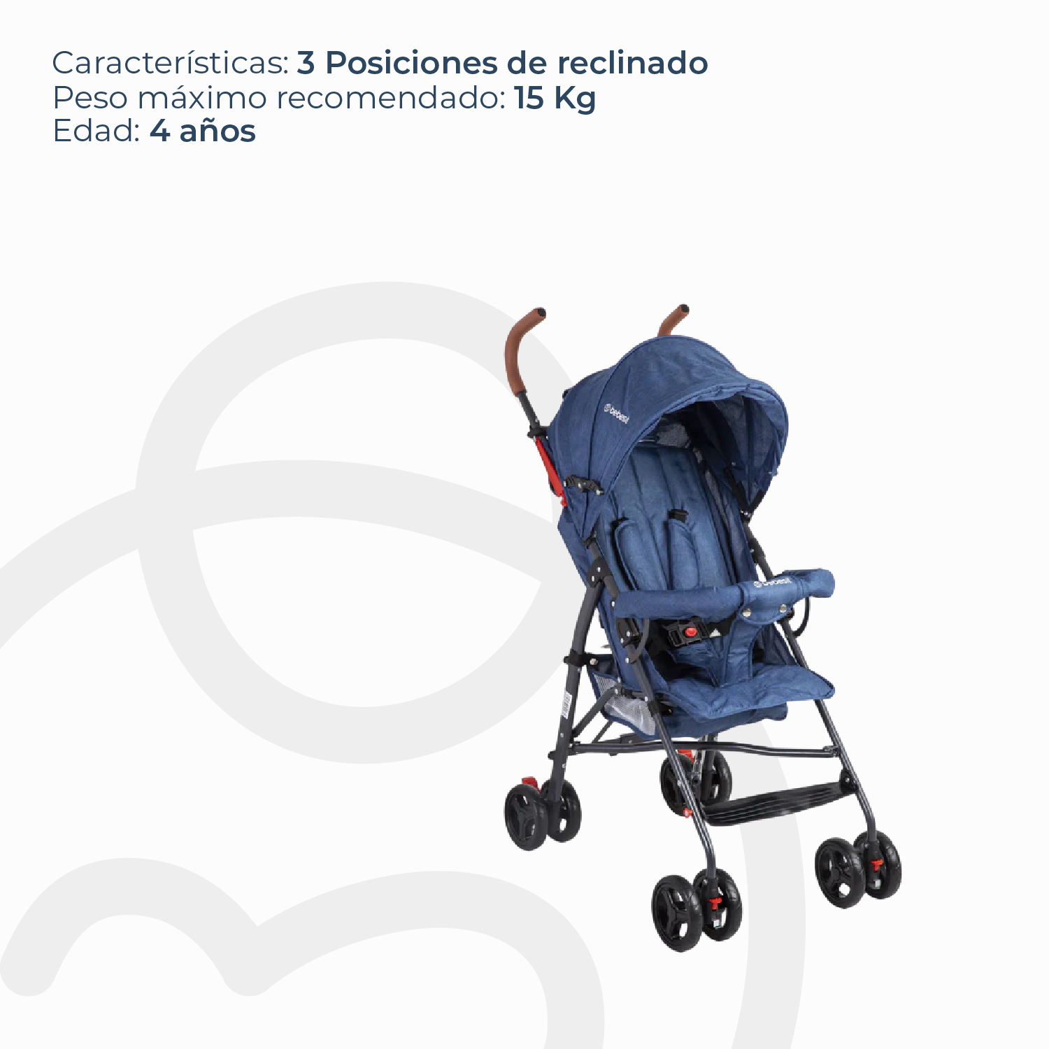 Coche Paragua 5126 Azul
