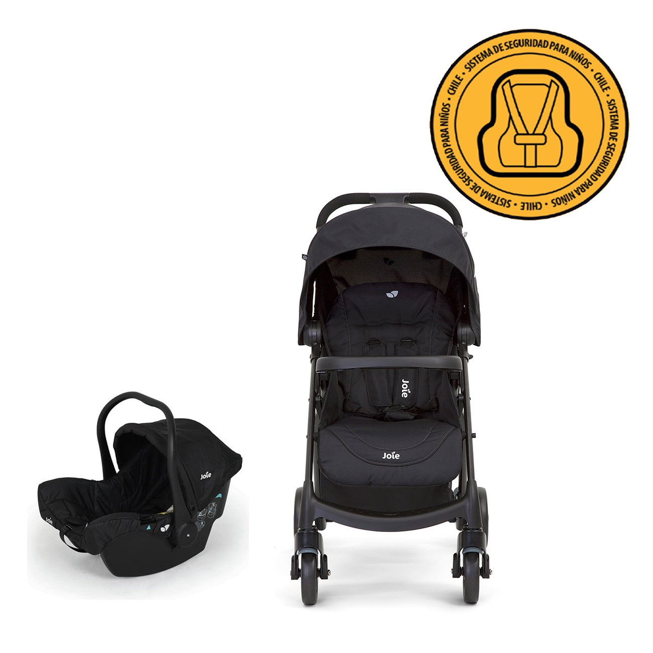 Coche Travel System Muze LX Universal Black