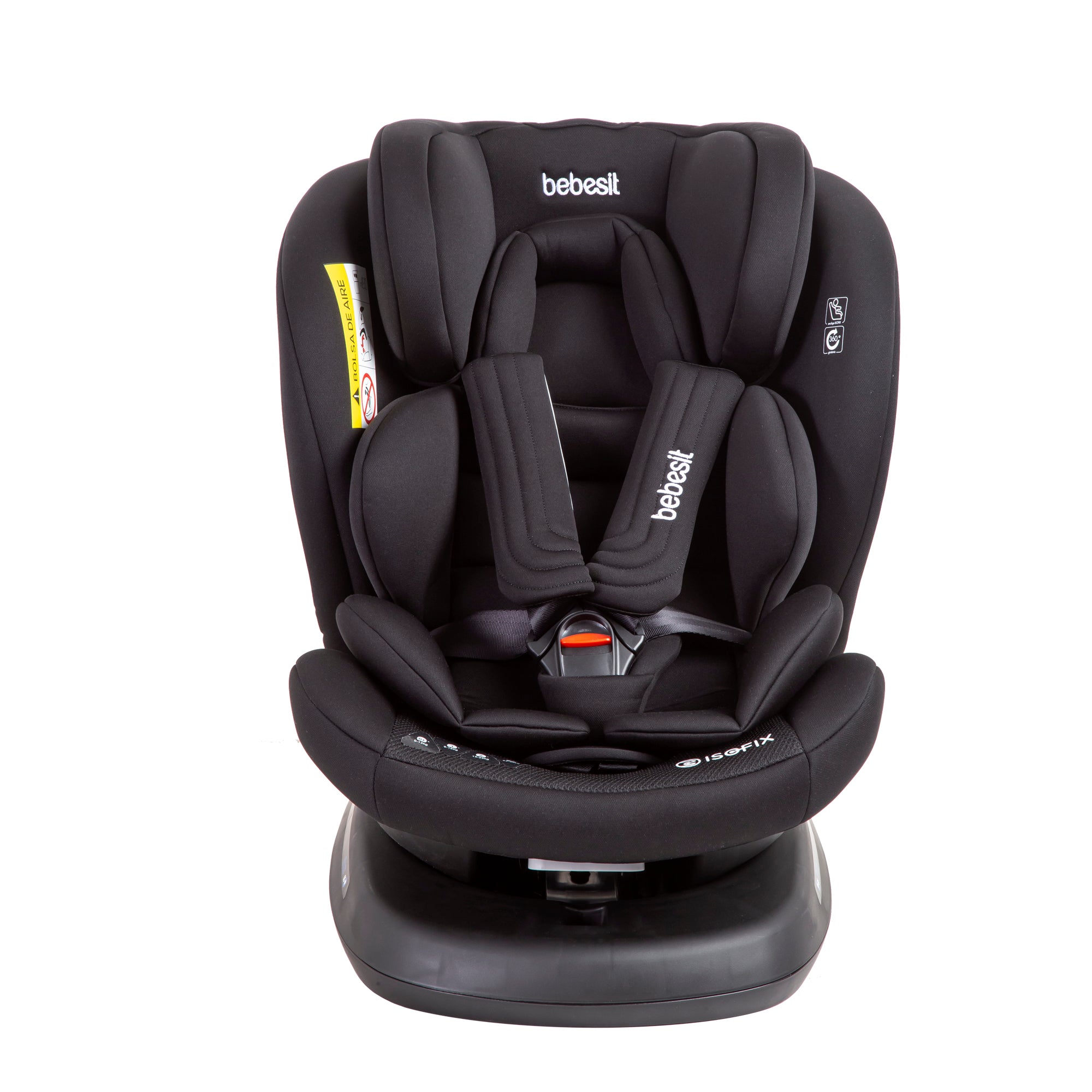 Silla de Auto Convertible Supra 360° Negra